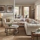 preview thumbnail 1 of 38, Knightsbridge Chesterfield L-shaped Sectional by iNSPIRE Q Artisan