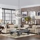 preview thumbnail 3 of 38, Knightsbridge Chesterfield L-shaped Sectional by iNSPIRE Q Artisan