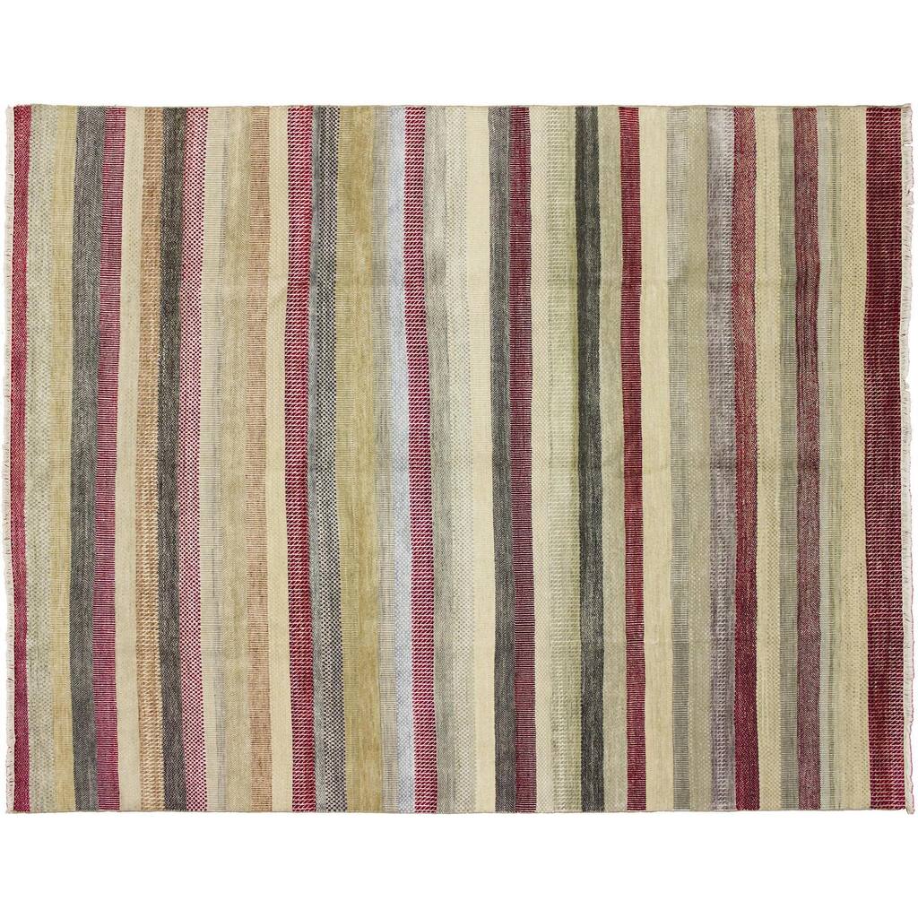 Noori Rug Fine Grass Jahan Red/Beige Rug - 8'9" x 11'6"