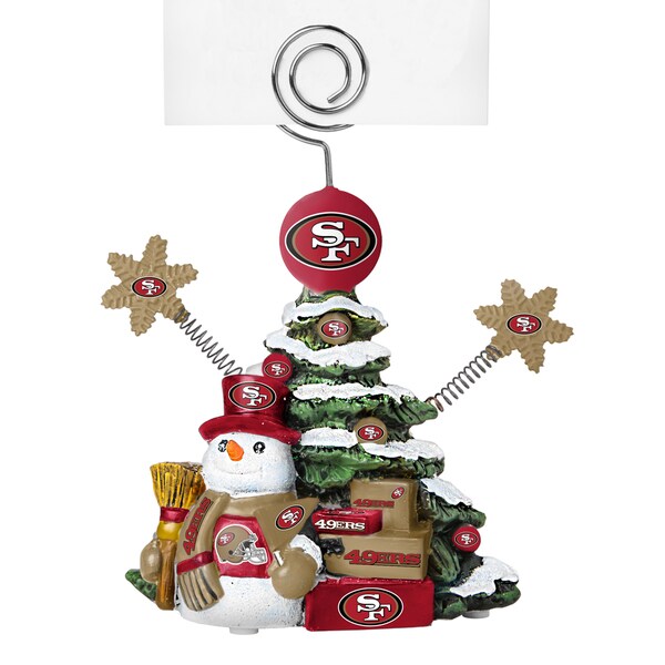 San Francisco 49ers Cast Porcelain Tree Photo Holder