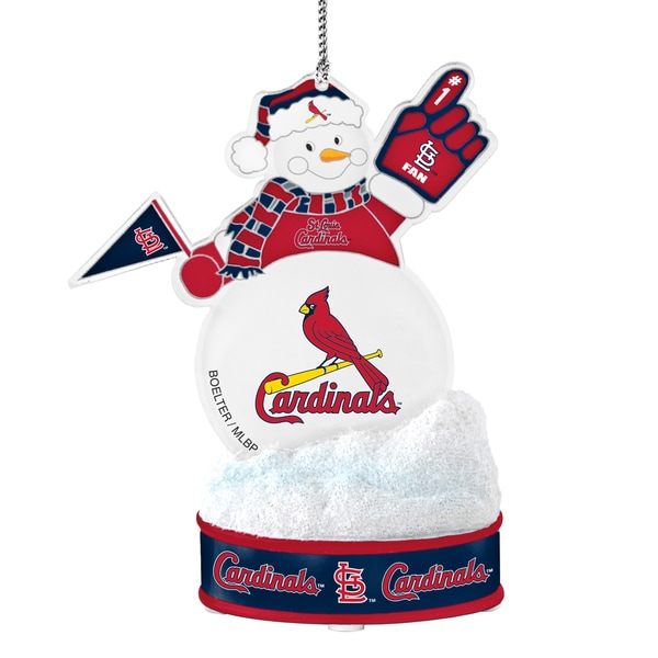Shop St. Louis Cardinals LED Snowman Ornament - Free Shipping On Orders Over $45 - Overstock ...
