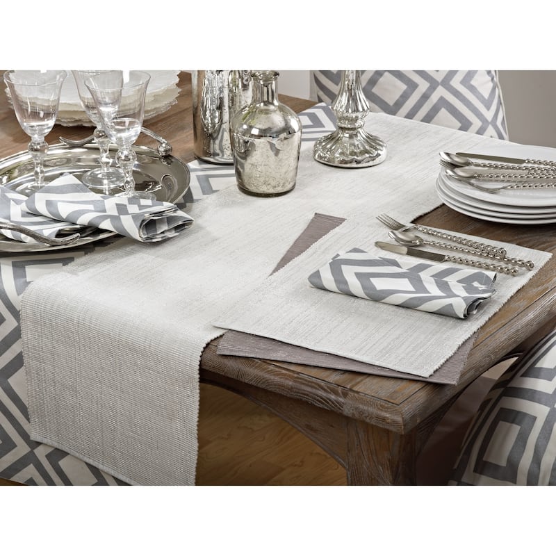 Shimmering Design Ribbed Placemat (Set of 4)
