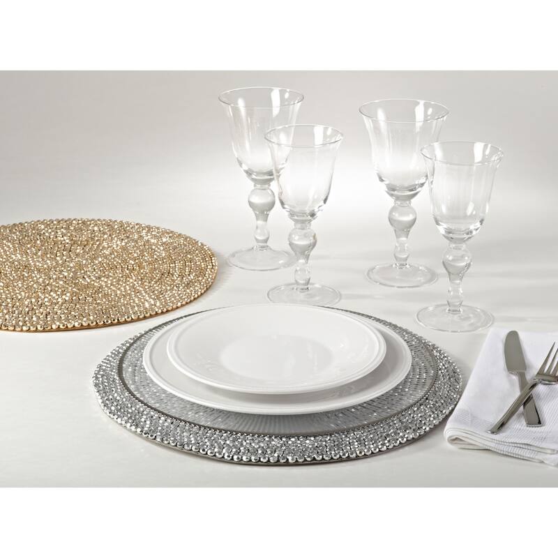 Beaded Design Placemat (Set of 4)