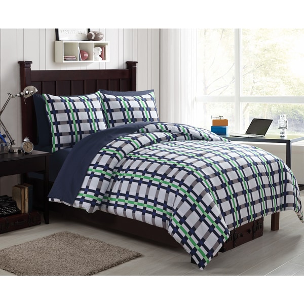 VCNY Emmitt Bed in a Bag 5 or 7-piece Comforter Set with Sheets
