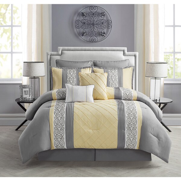 Yellow Comforter Sets Find Great Bedding Deals Shopping At Overstock