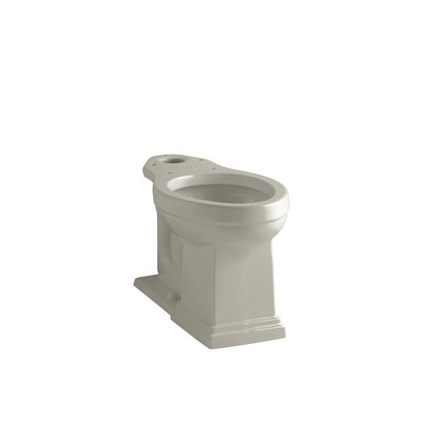 Kohler Tresham Elongated Toilet Bowl Only In Sandbar Overstock 10694152