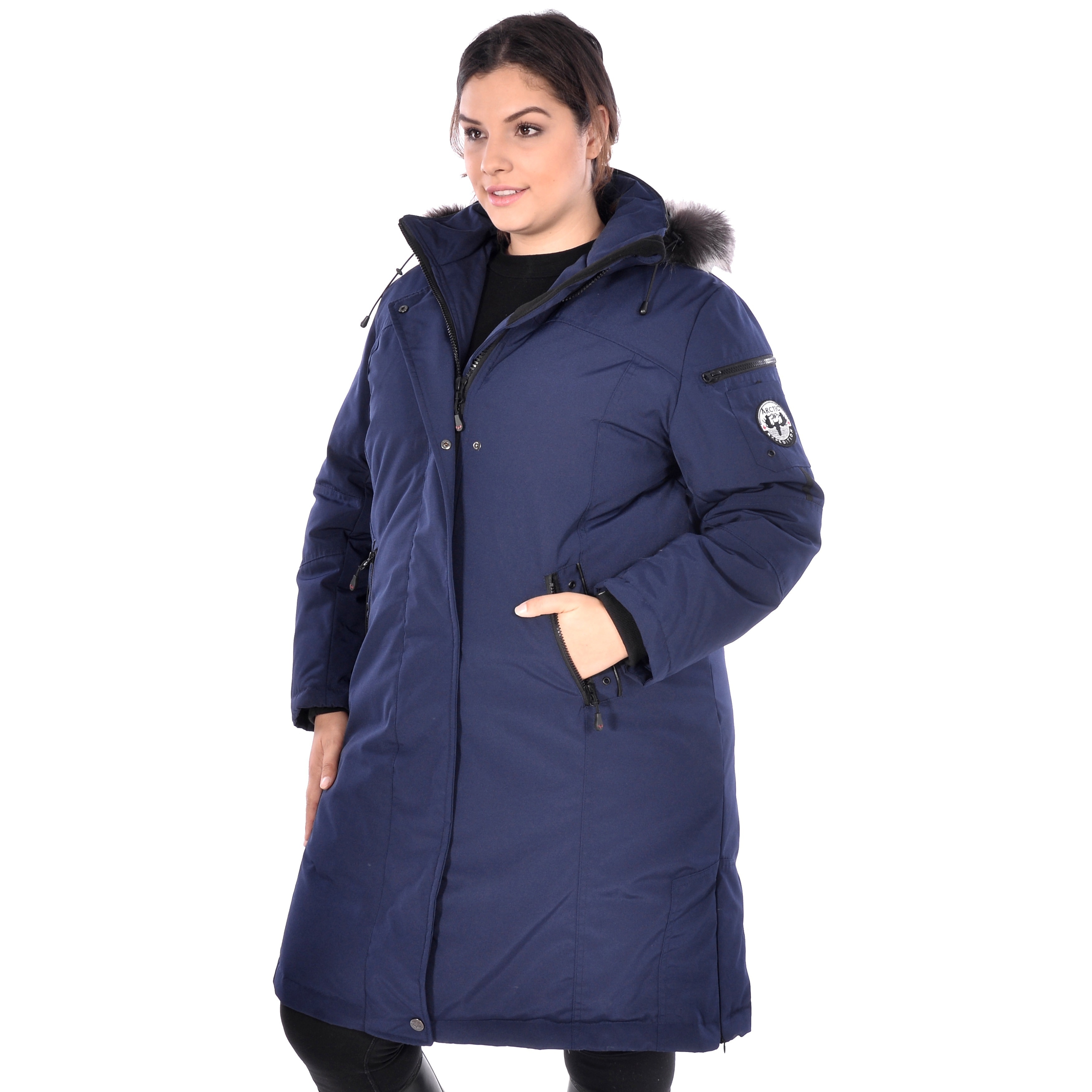 women's plus size expedition down parka