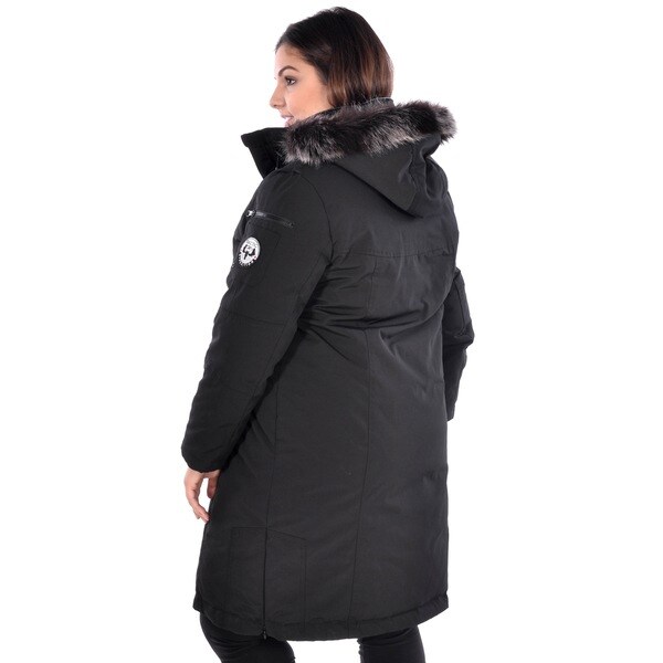 plus down coat