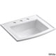 preview thumbnail 4 of 3, Kohler K-2356-8-0 ARCHER LAVATORY, SELF RIMMING, 8 CC - N/A White