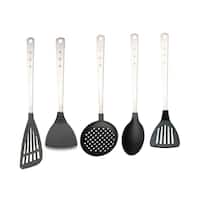 Berghoff Studio Nylon Kitchen Tools Piece Set Black Berghoff Studio Nylon Kitchen Tools Piece Set Black
