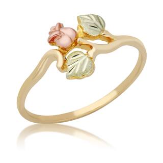 Black Hills Gold Rings Online At Our Best Black Hills Gold Rosebud Ring