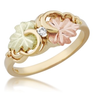 Shop Black Hills Gold Diamond Ring - On Sale - Overstock - 1464053