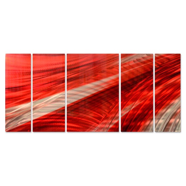 Red Metal Wall Art ash carl 'deep red' metal wall art sculpture - free shipping today Red Metal Wall Art ash carl 'deep red' metal wall art sculpture - free shipping today