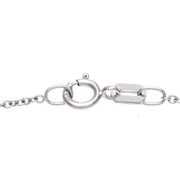 Kabella 18k White Gold 1 5/8ct TDW Black and White Diamond Penguin Necklace (G-H, SI1-SI2)