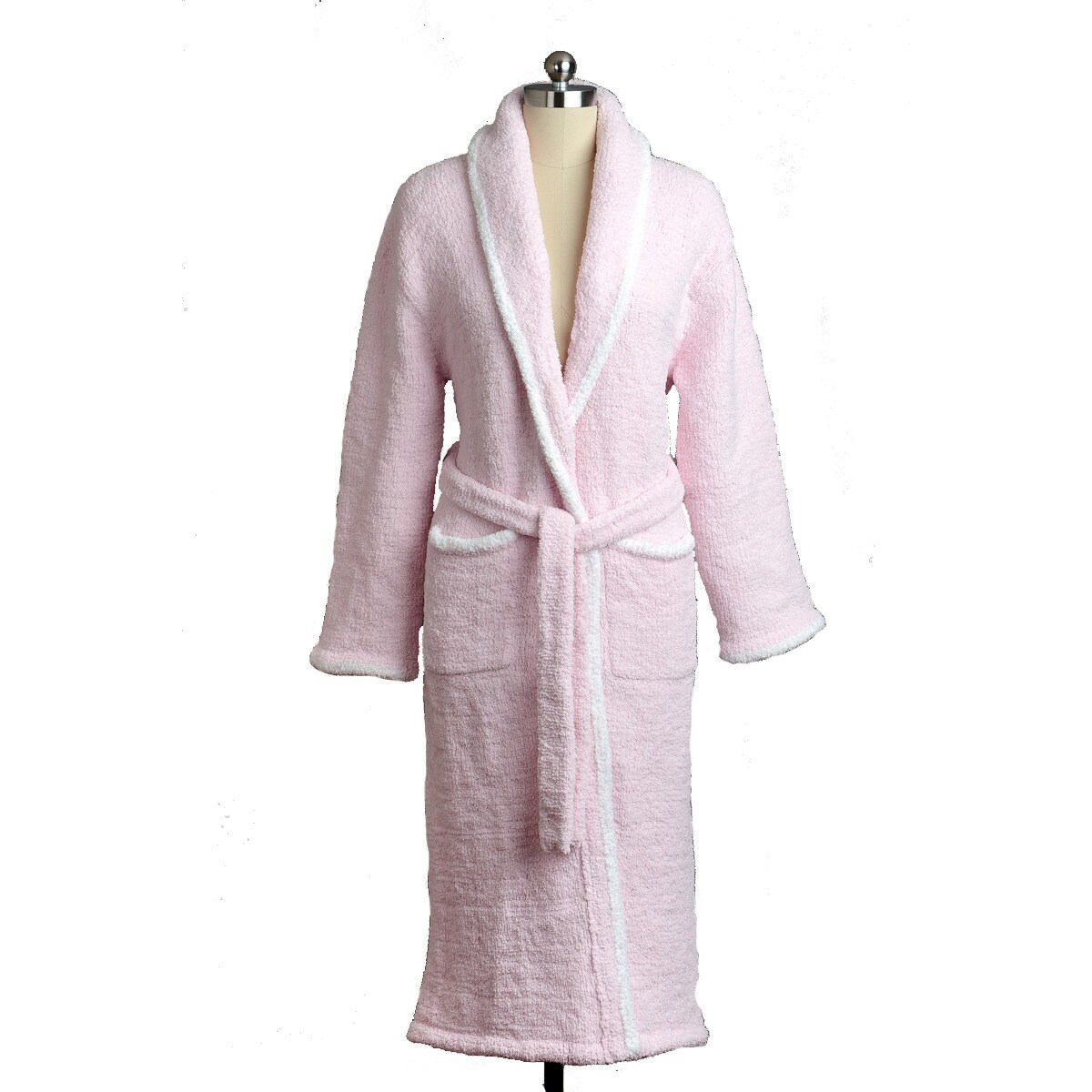 Kashwere Shawl Collared Robe Creme Large