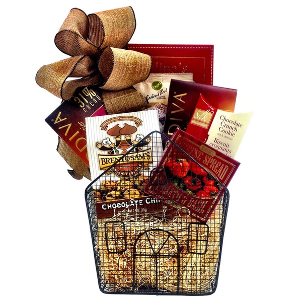 Fifth Avenue House of Chocolate Gift Basket