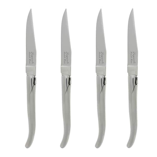 French Home Laguiole Steak Knives, Set of 4 - Shades of Gray