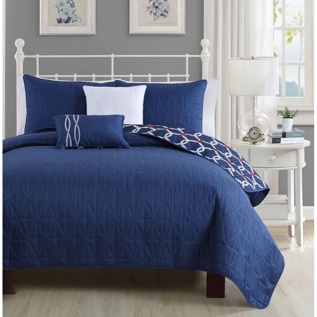 Avondale Manor Nantucket 5-piece Quilt Set