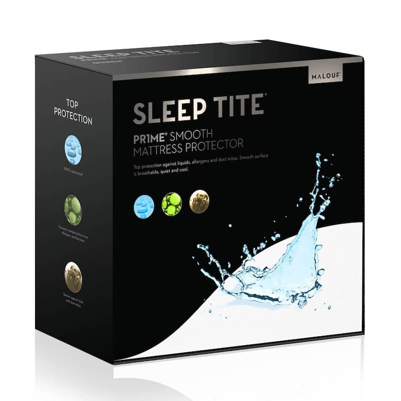 Sleep Tite Pr1me Smooth Lightweight Mattress Protector - California King