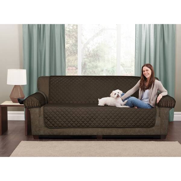 Maytex 3 Piece Waterproof Quilted Suede Loveseat Maytex 3 Piece Waterproof Quilted Suede Loveseat