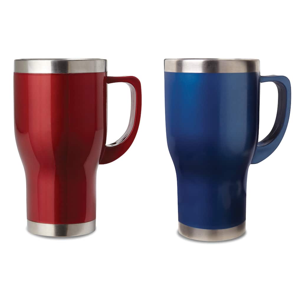 Black Series 2 Pack Heated Travel Mug Set