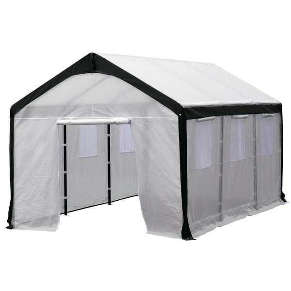 Spring Gardener Steel Gable Greenhouse   17759440  