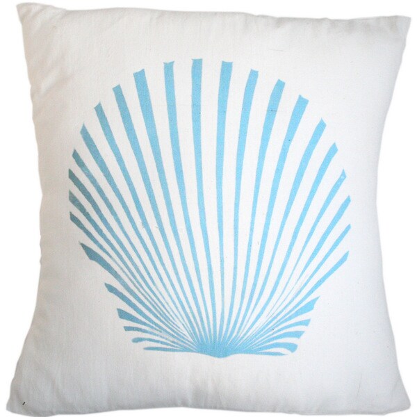 Handmade Carolina Seaside Pillow (India)