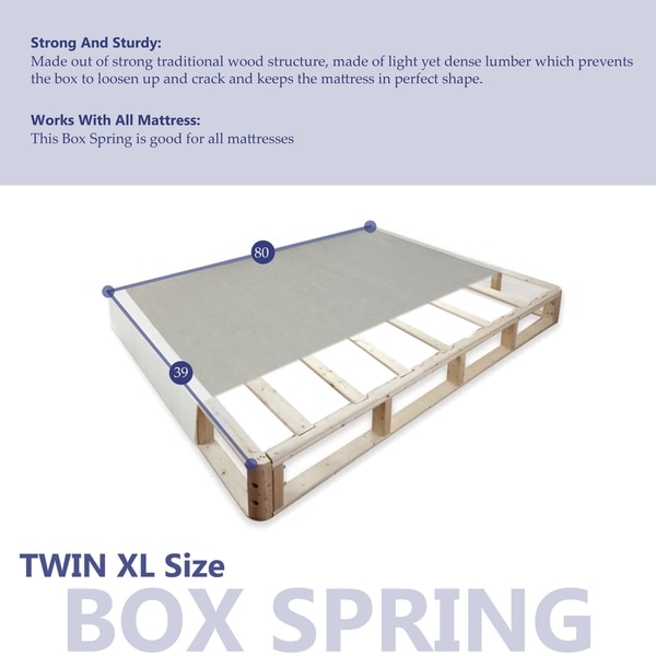 4 inch box spring twin