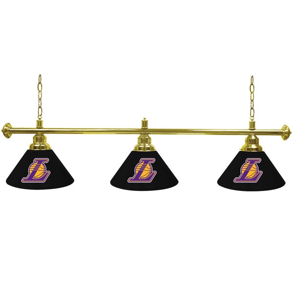 Los Angeles Lakers NBA 3 Shade Billiard Lamp. Opens flyout.