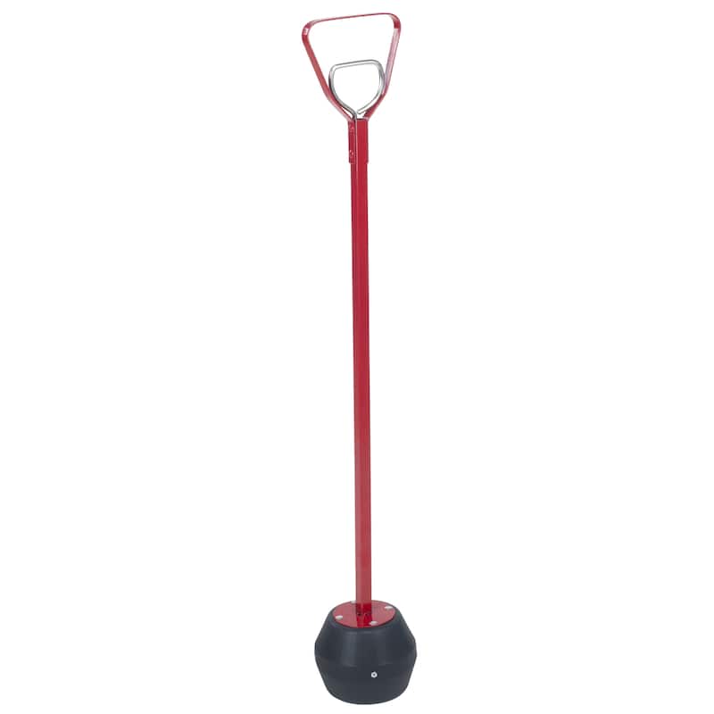 Magnetic Pickup Tool - Large Magnet with 25lb Pull, 27.5-Inch Reach, and Quick Release Handle - Floor Sweeper by Stalwart