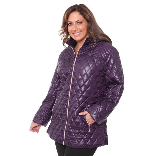 womens 2x puffer coat