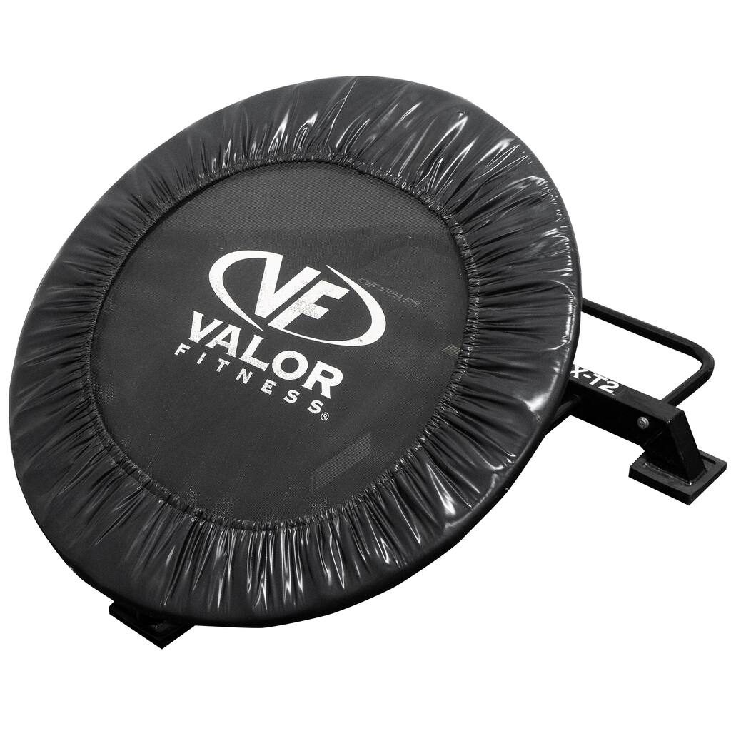 Valor Fitness RX-T2 Med Ball Rebound Trampoline with Med Ball Storage