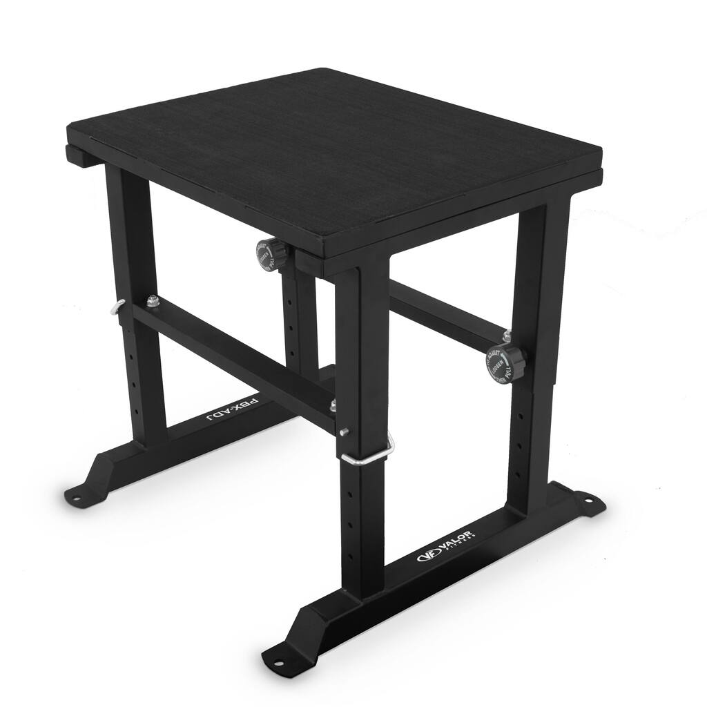 Valor Fitness PBX-ADJ Adjustable Plyobox to Improve Speed, Agility, Power, and Strength