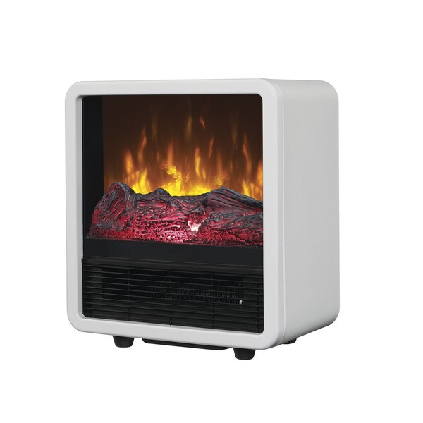 Shop Duraflame DFS300WHTA004 White Personal Space Heater Free Shipping Today