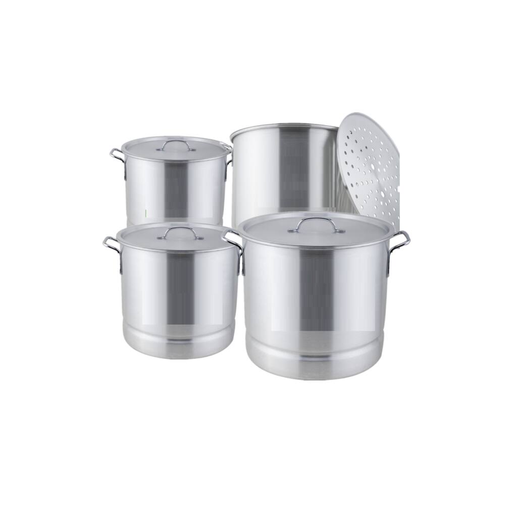 8-piece Aluminum Steamer Pot Set