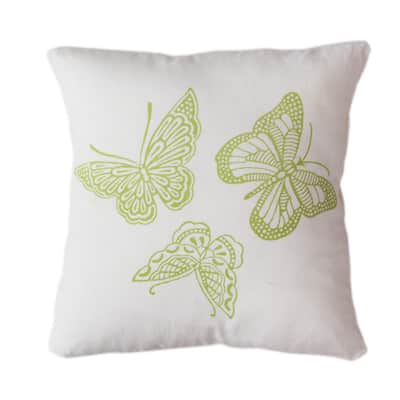 Butterflies Small Throw Pillow