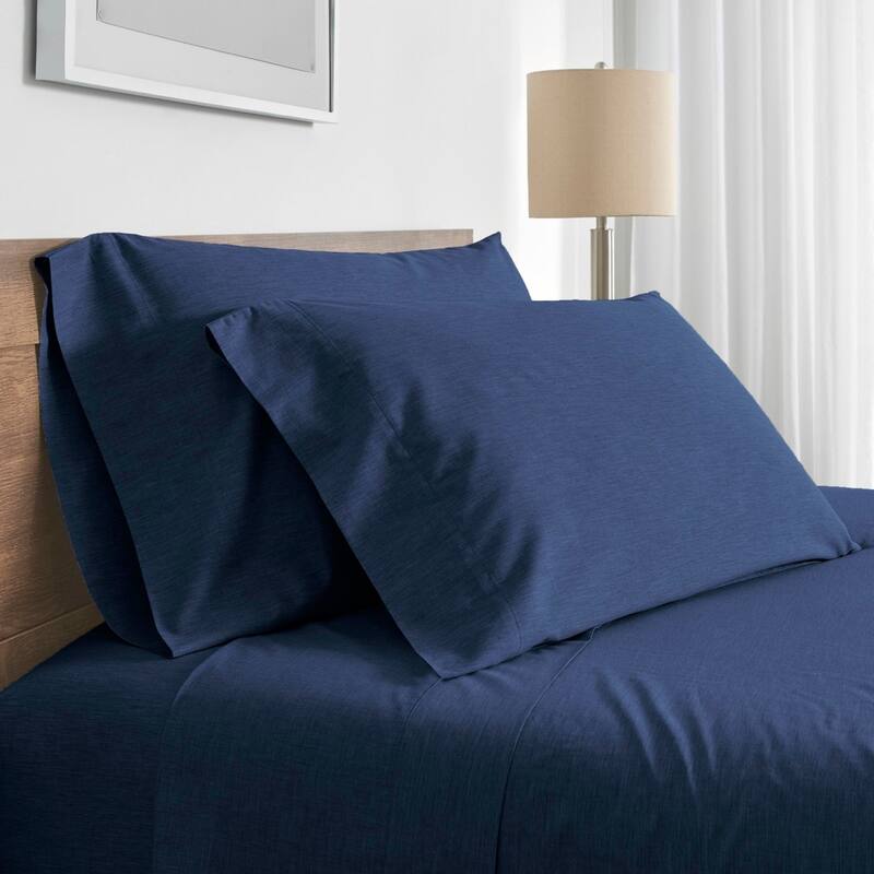 Modern Living Solid Bed Sheet Set or Pillow Cases