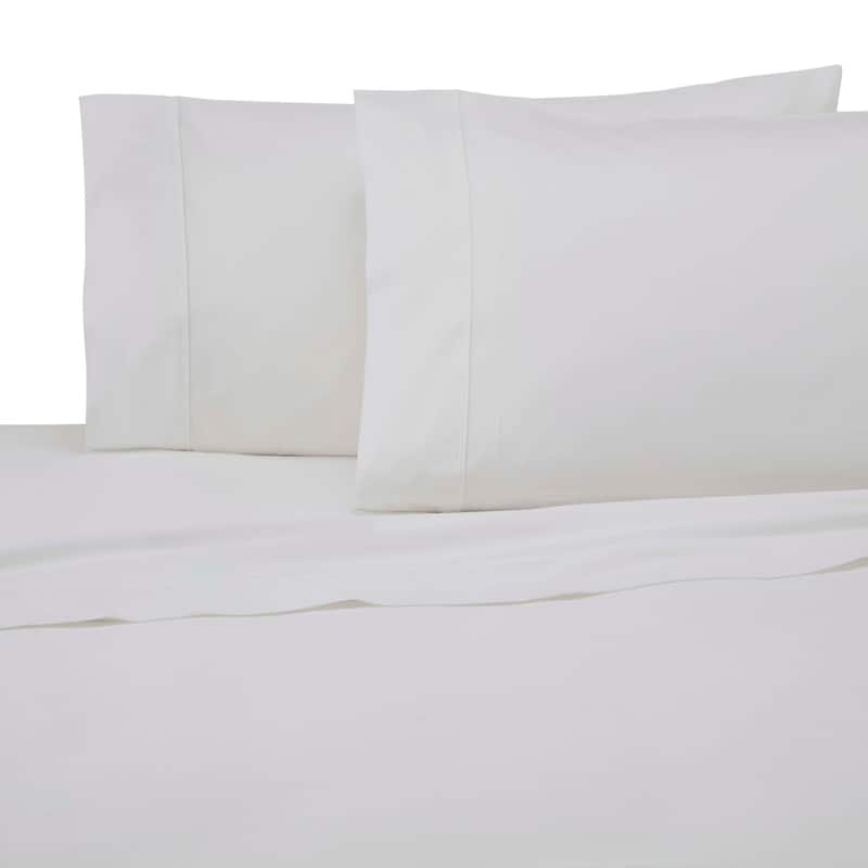 Modern Living Solid Bed Sheet Set or Pillow Cases - Twin - True White