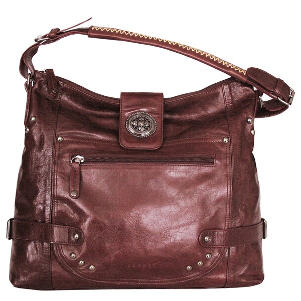 Joanel Black Leather Handbag   17761761   Shopping