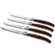 preview thumbnail 1 of 4, French Home Laguiole Pakkawood Steak Knives (Set of 4)