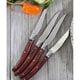 preview thumbnail 6 of 4, French Home Laguiole Pakkawood Steak Knives (Set of 4)