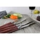 preview thumbnail 5 of 4, French Home Laguiole Pakkawood Steak Knives (Set of 4)
