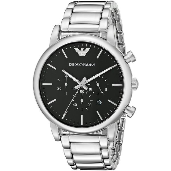 solid stainless steel emporio armani