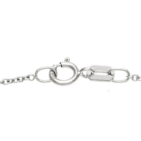 Kabella Luxe 18k White Gold 2 1/8ct TDW Diamonds Swirling Flame Necklace (G-H, SI1)
