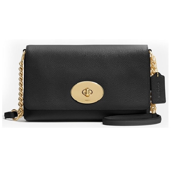 Shop Coach Pebbled Leather Crosstown Crossbody Bag - Free Shipping Today - Overstock - 10701584