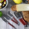 Cheese Knives that Match Oak Round Charcuterie Board