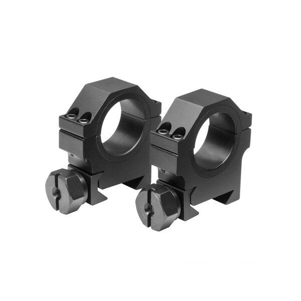 NcStar 30mm Rings Weaver, 1" Inserts, Black