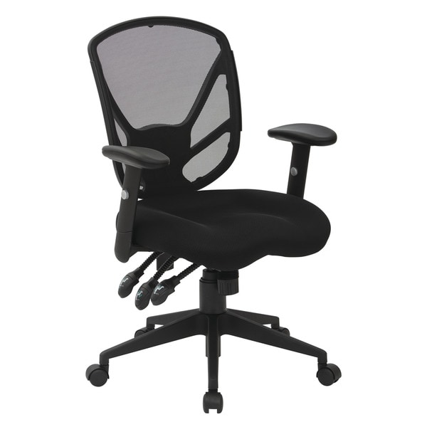 Shop Black Saddle Seat Office Chair - Free Shipping Today - Overstock