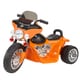 preview thumbnail 3 of 4, 3 Wheel Mini Motorcycle for Kids Battery Powered Ride on Toy by Rockin Rollers Toys for Boys & Girls Orange