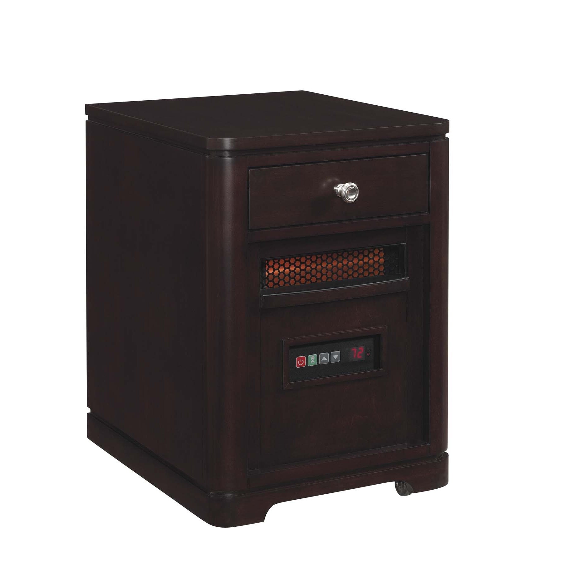 DuraFlame 10HET4128-E451 Espresso Portable Electric Infrared Quartz Heater  - Bed Bath u0026 Beyond - 10702440